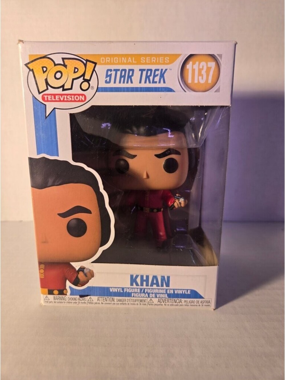 Funko Pop! Star Trek Original Series Khan Vinyl Figure #1137